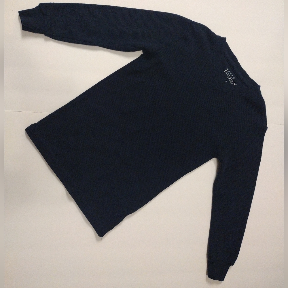 Galaxy By Harvic Blue Boys Long Sleeve Thermal Shirt Size 5